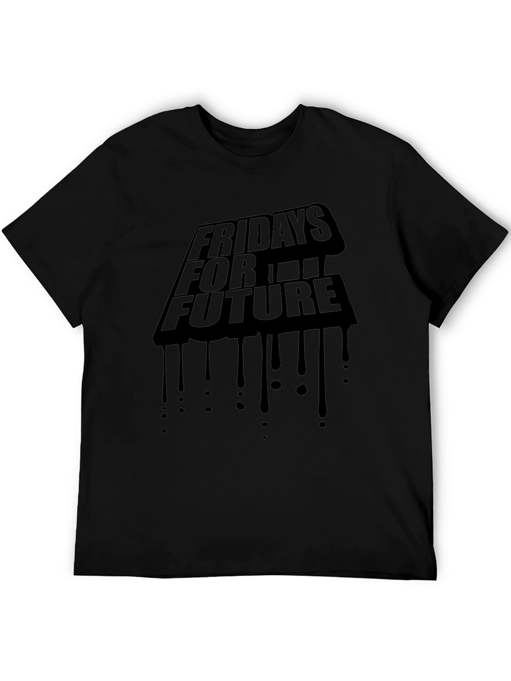 Fridays For Future Graphic Tee - Black