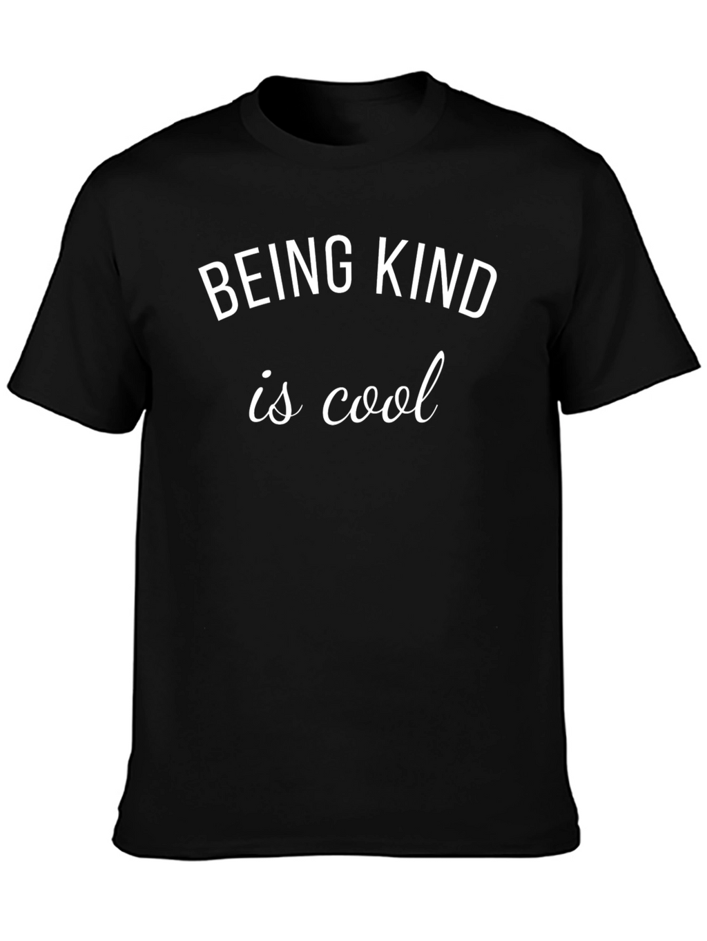 Being Kind is Cool Black T-Shirt