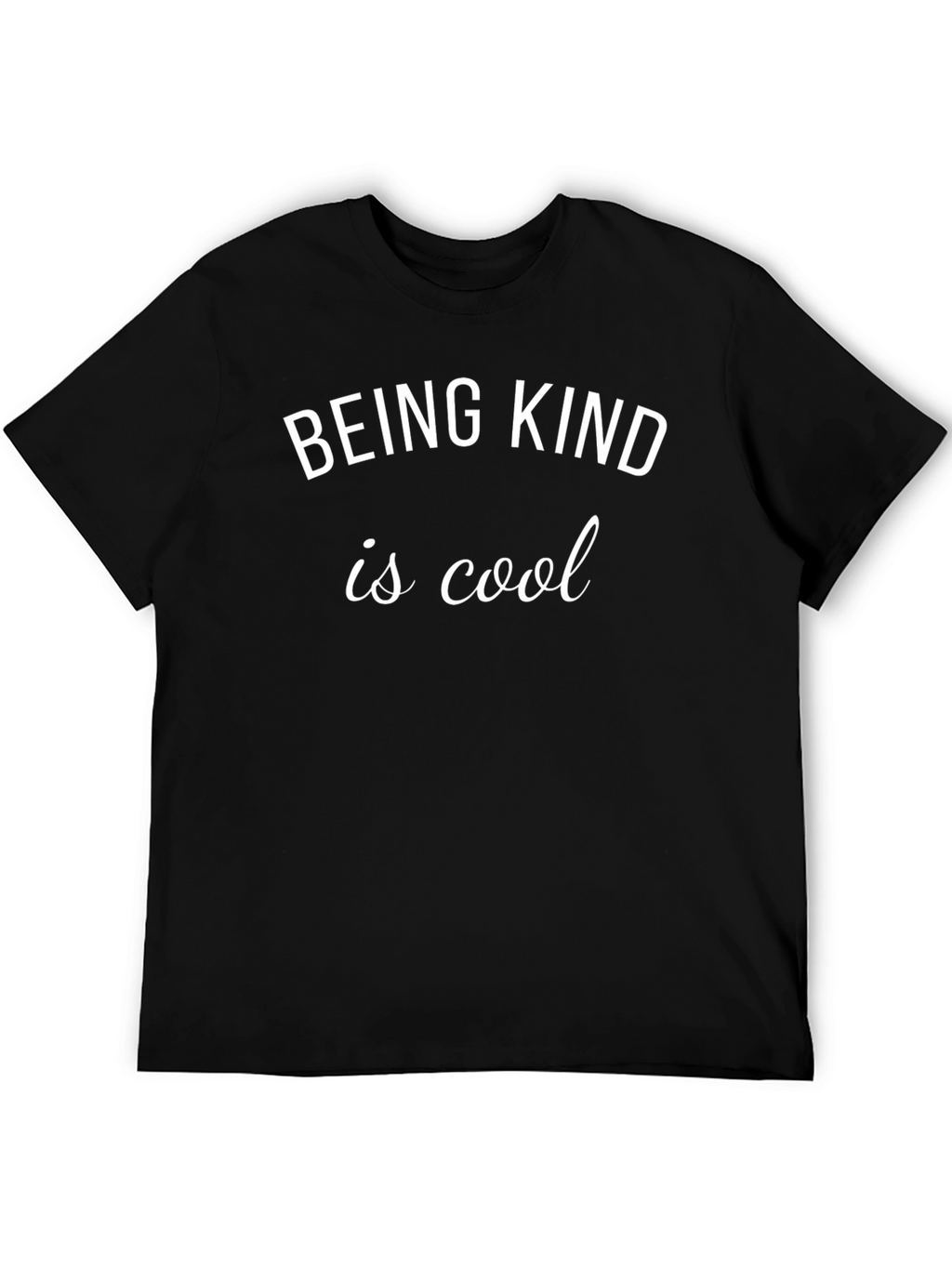 Being Kind is Cool Black T-Shirt