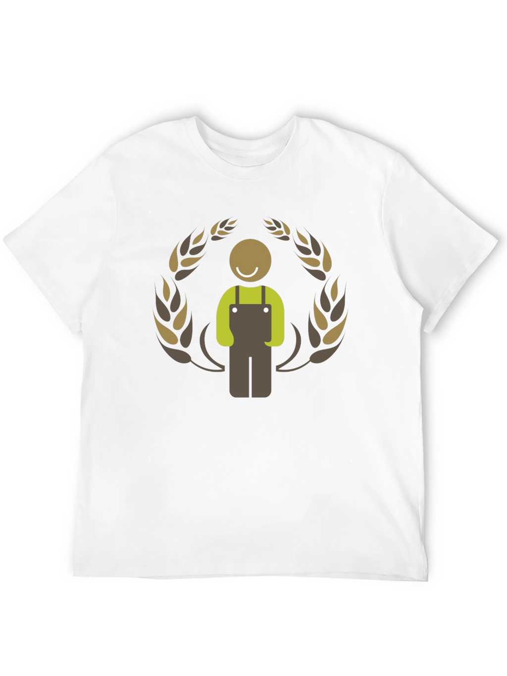 Farmer Graphic Black T-Shirt