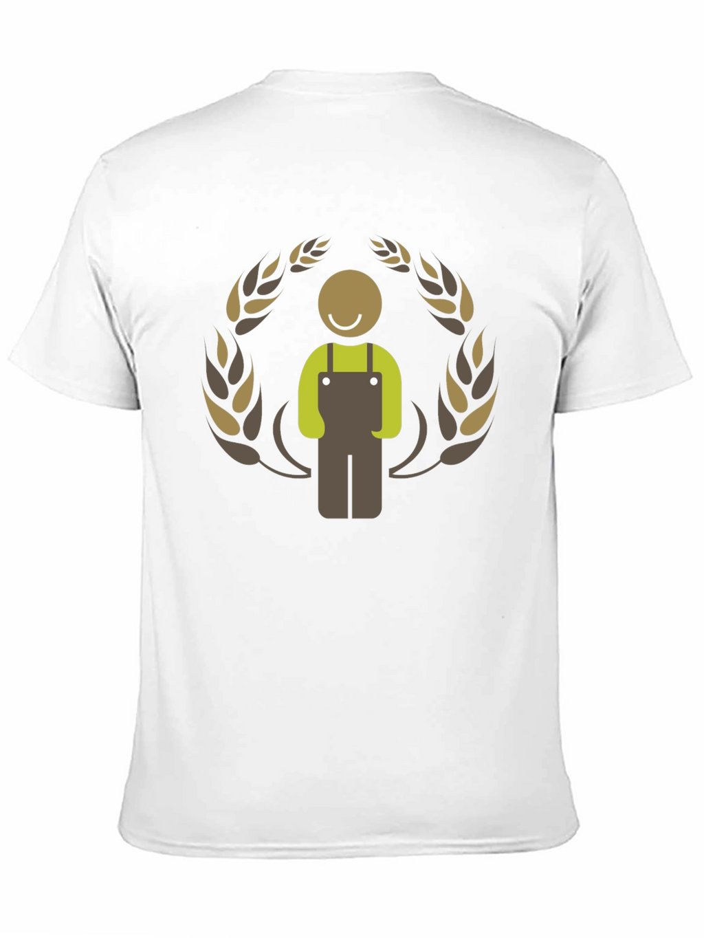 Farmer Graphic Black T-Shirt