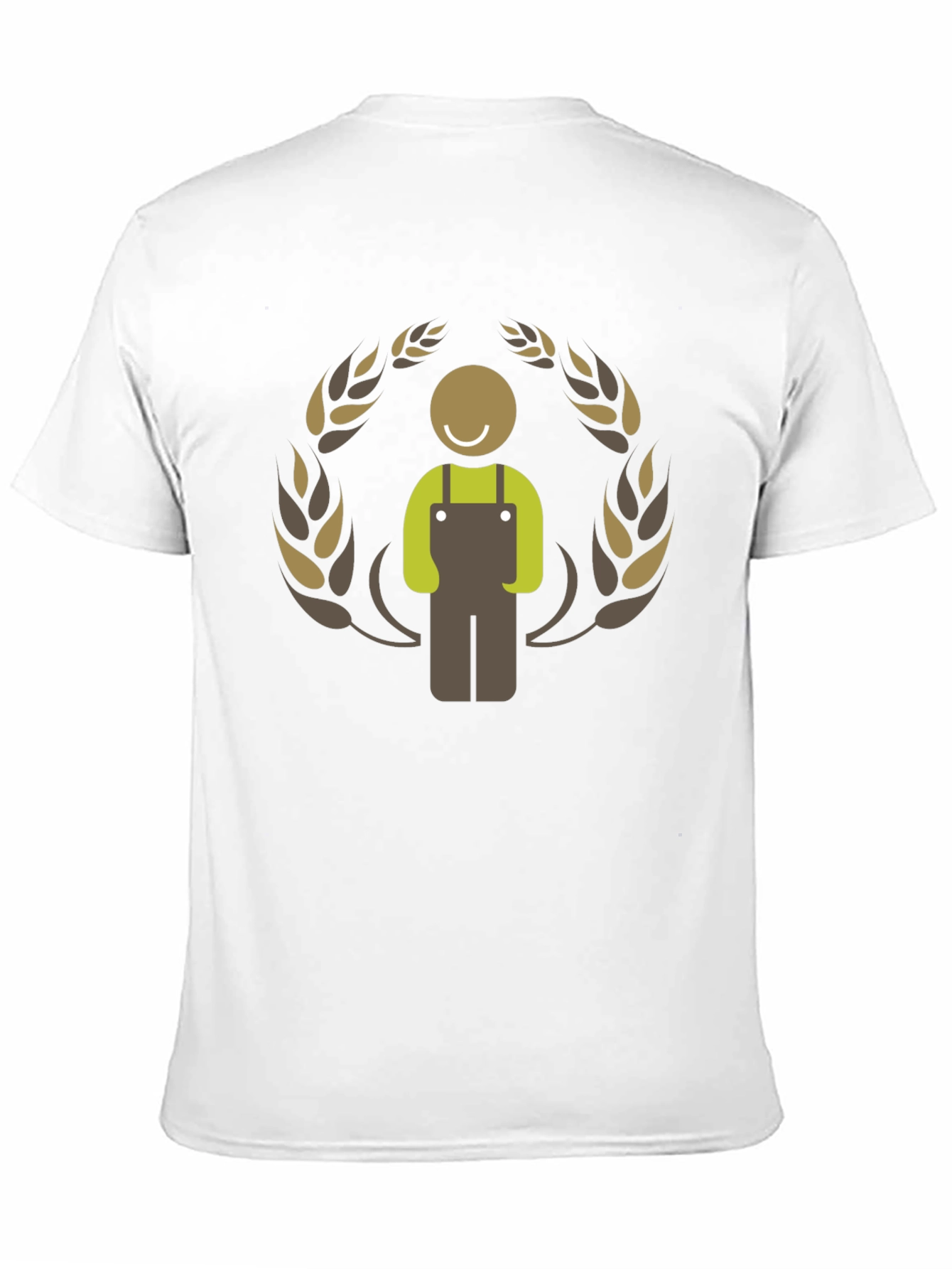 Farmer Graphic Black T-Shirt