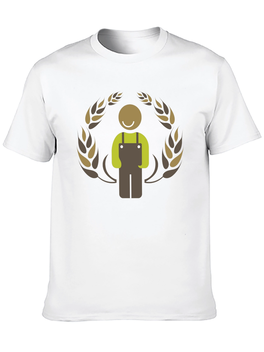 Farmer Graphic Black T-Shirt