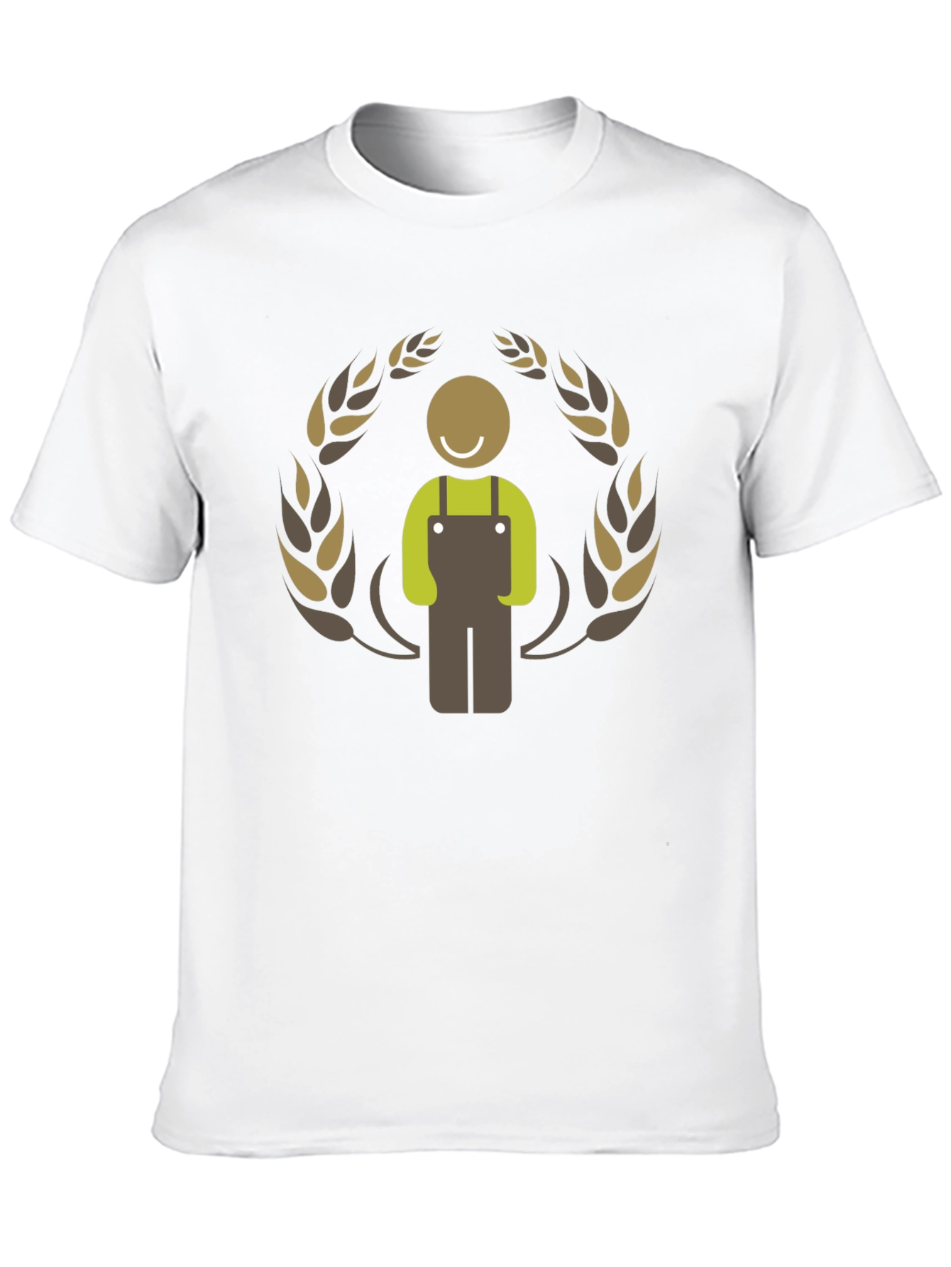 Farmer Graphic Black T-Shirt