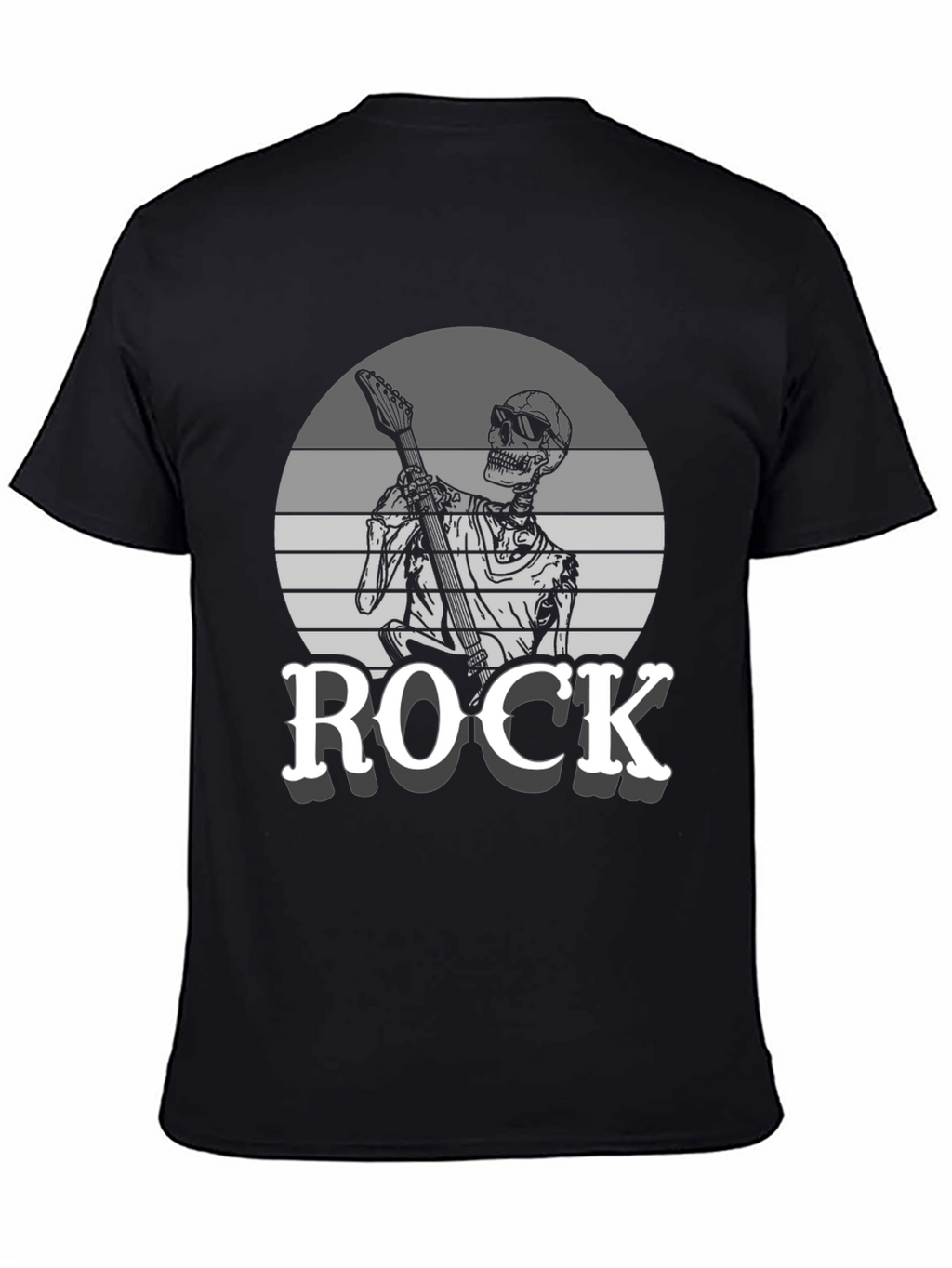 Rock Skeleton Graphic Tee