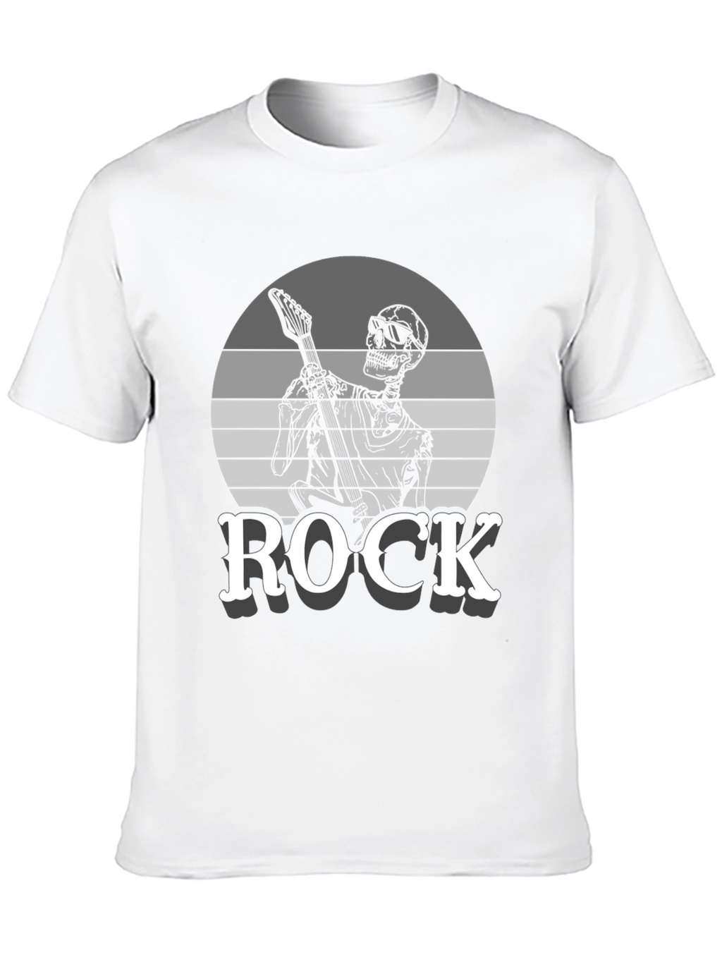 Rock Skeleton Graphic Tee