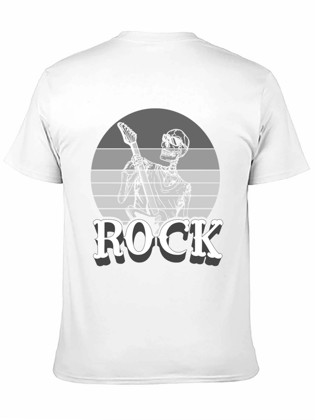 Rock Skeleton Graphic Tee