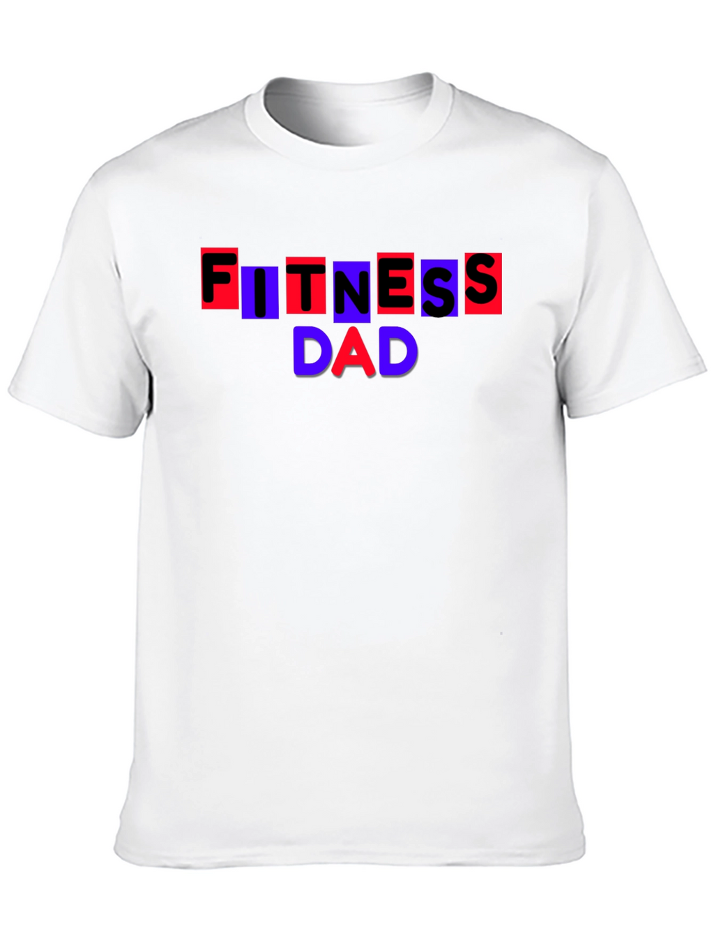 Fitness Dad T-Shirt - Trendy Design