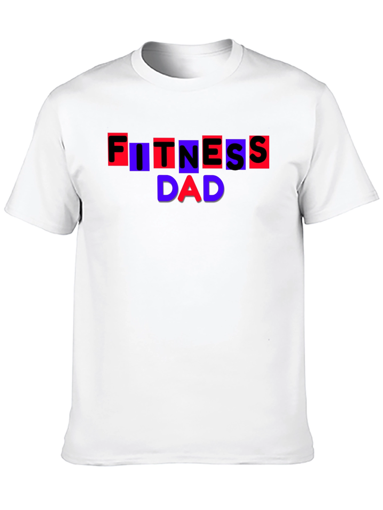 Fitness Dad T-Shirt - Trendy Design