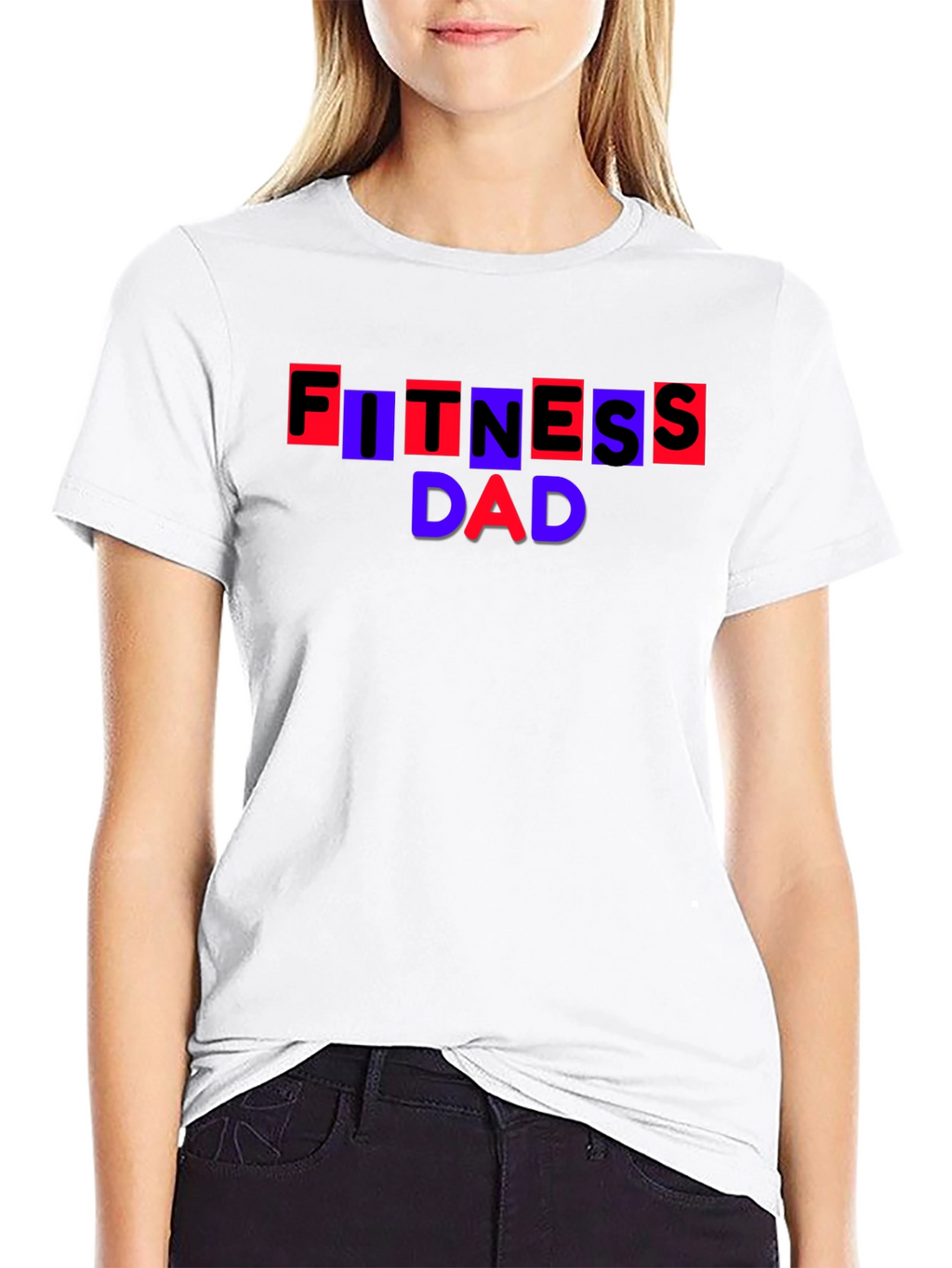 Fitness Dad T-Shirt - Trendy Design