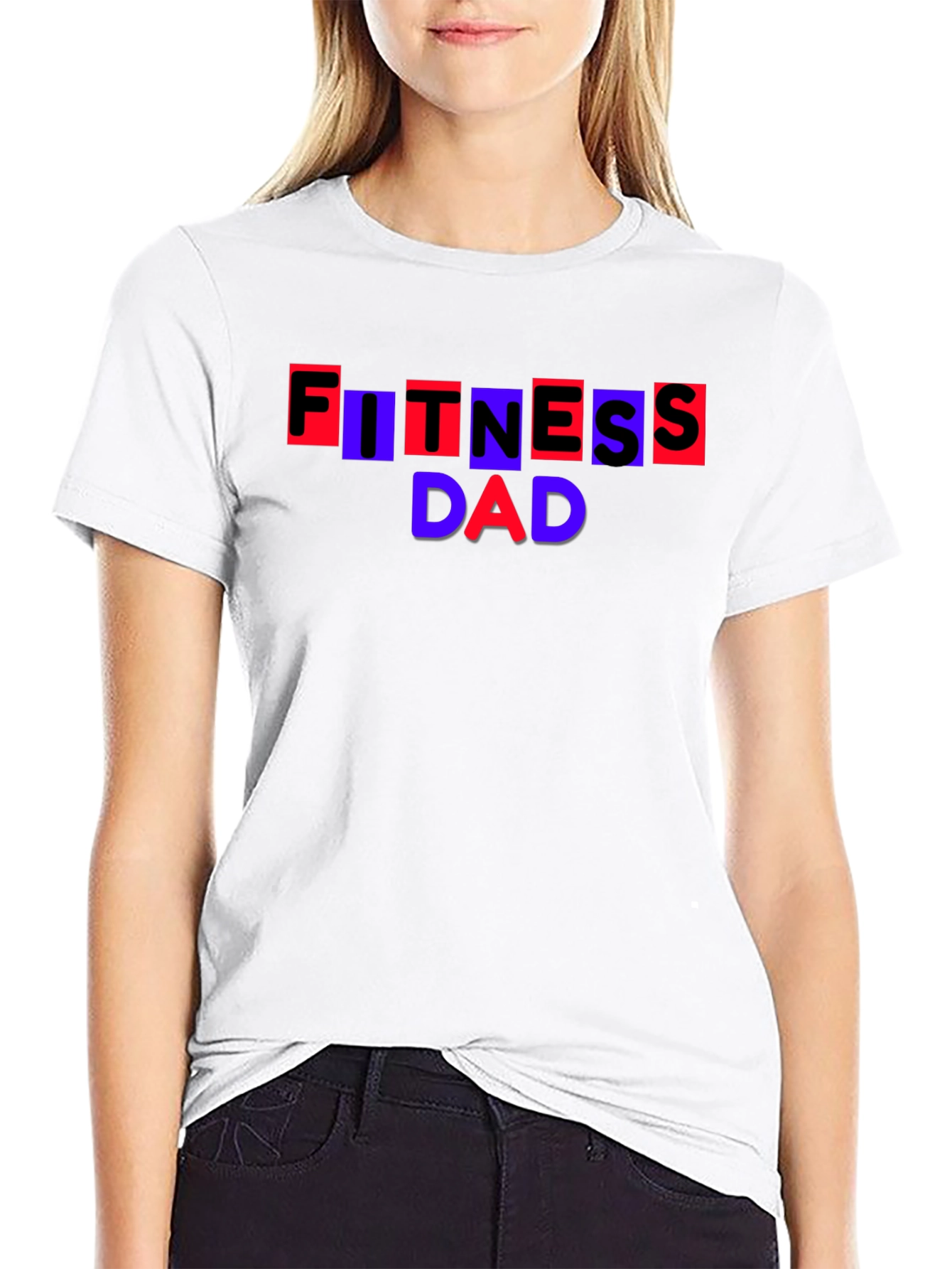 Fitness Dad T-Shirt - Trendy Design