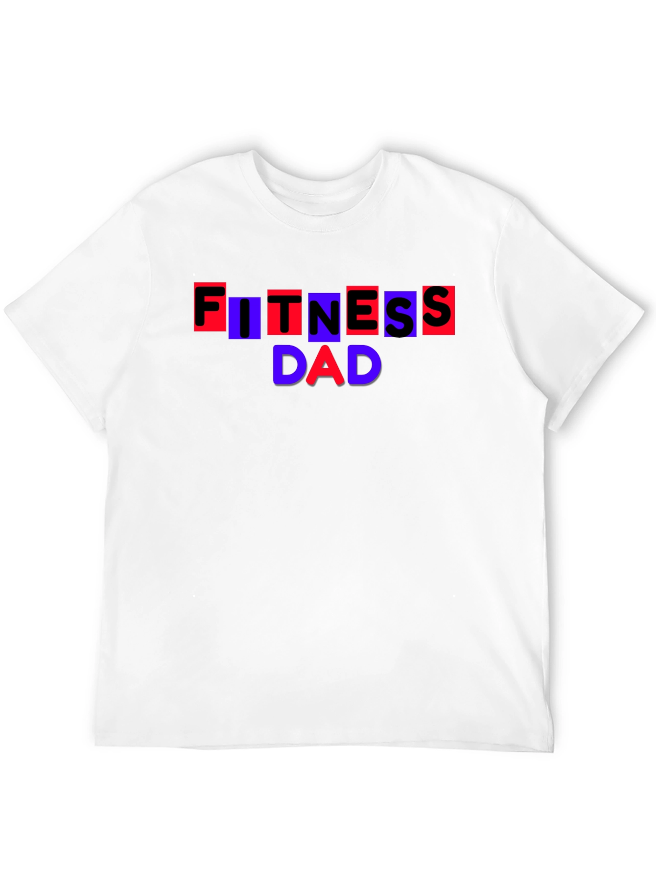 Fitness Dad T-Shirt - Trendy Design