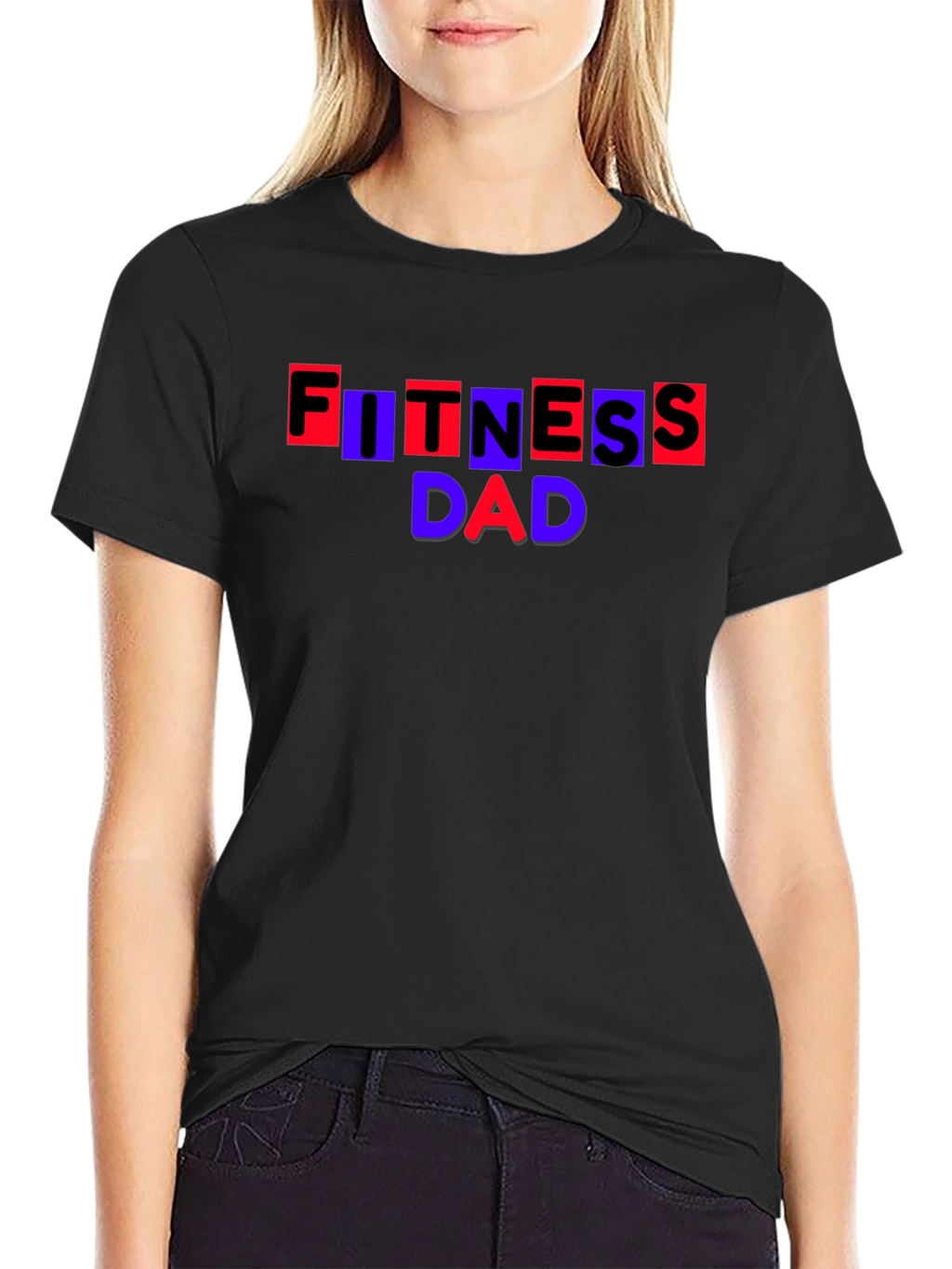 Fitness Dad T-Shirt - Trendy Design