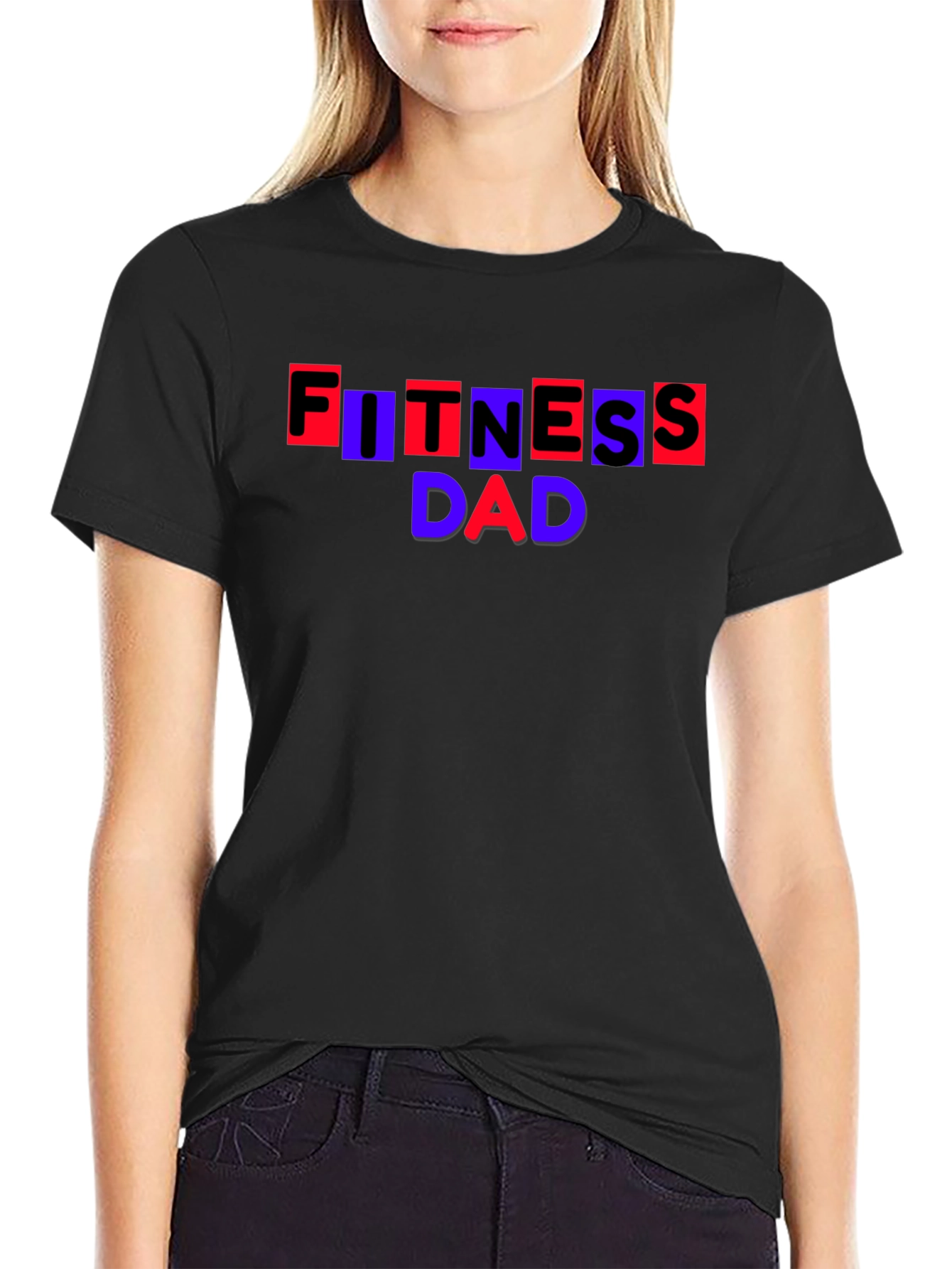 Fitness Dad T-Shirt - Trendy Design