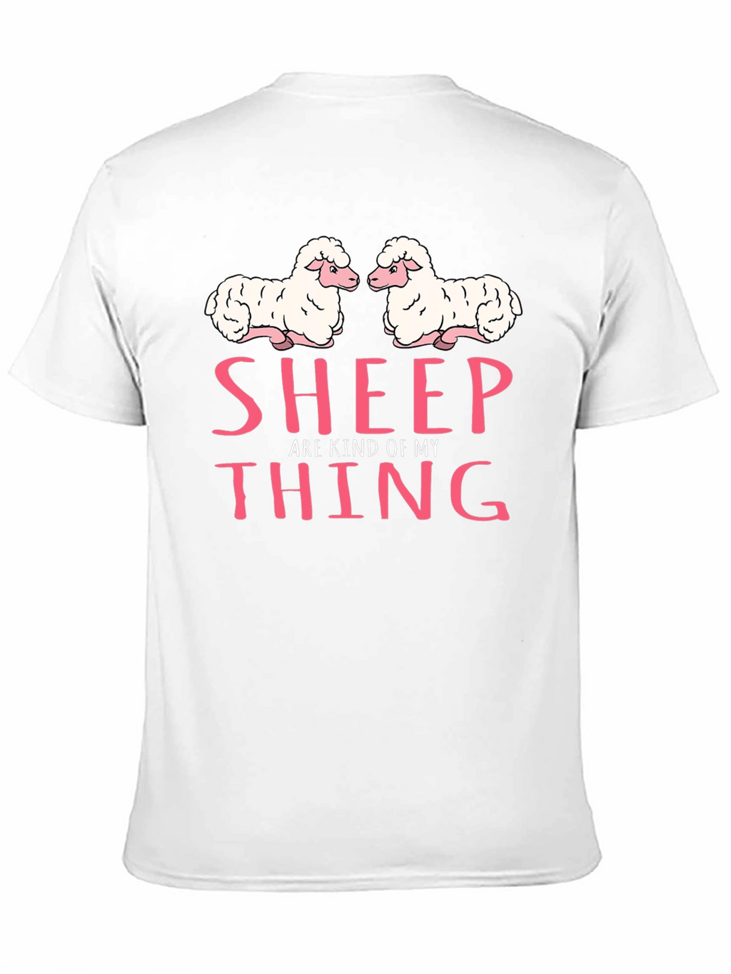 Sheep Are Kind of My Thing Black T-Shirt