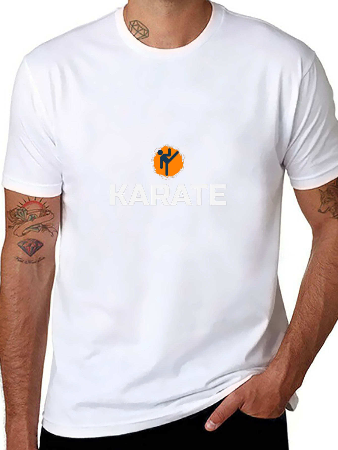 Karate Graphic Tee - Stylish Martial Arts T-Shirt