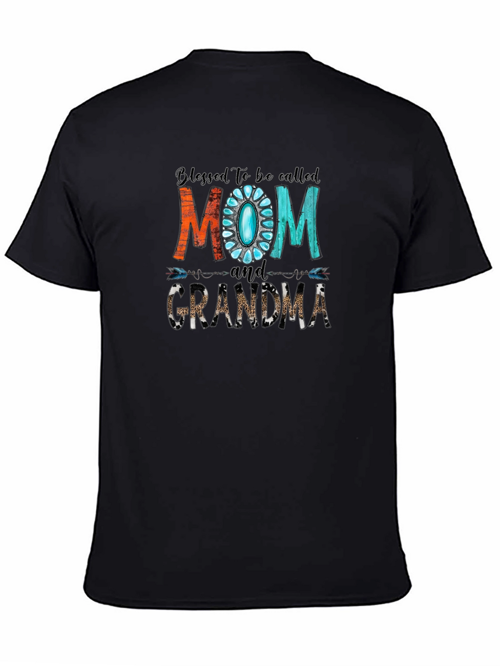 Blessed Mom & Grandma Graphic Tee