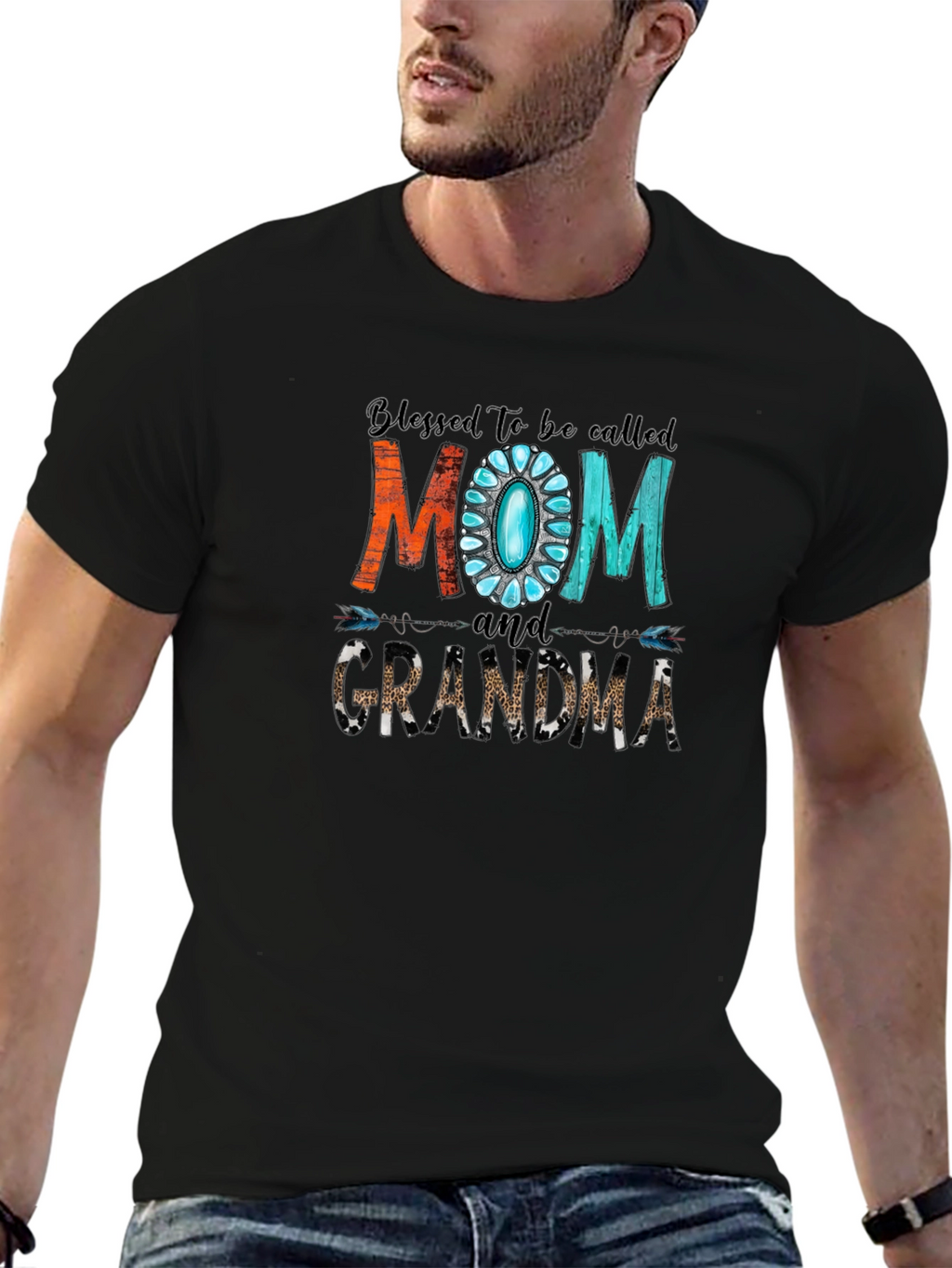 Blessed Mom & Grandma Graphic Tee