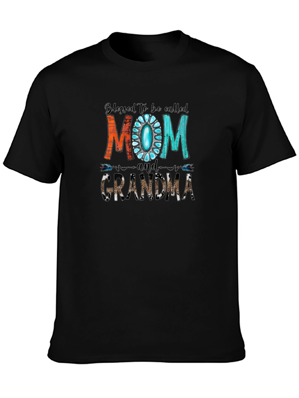 Blessed Mom & Grandma Graphic Tee