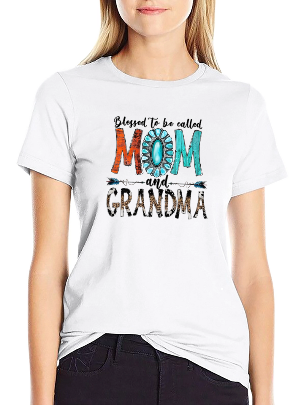 Blessed Mom & Grandma Graphic Tee