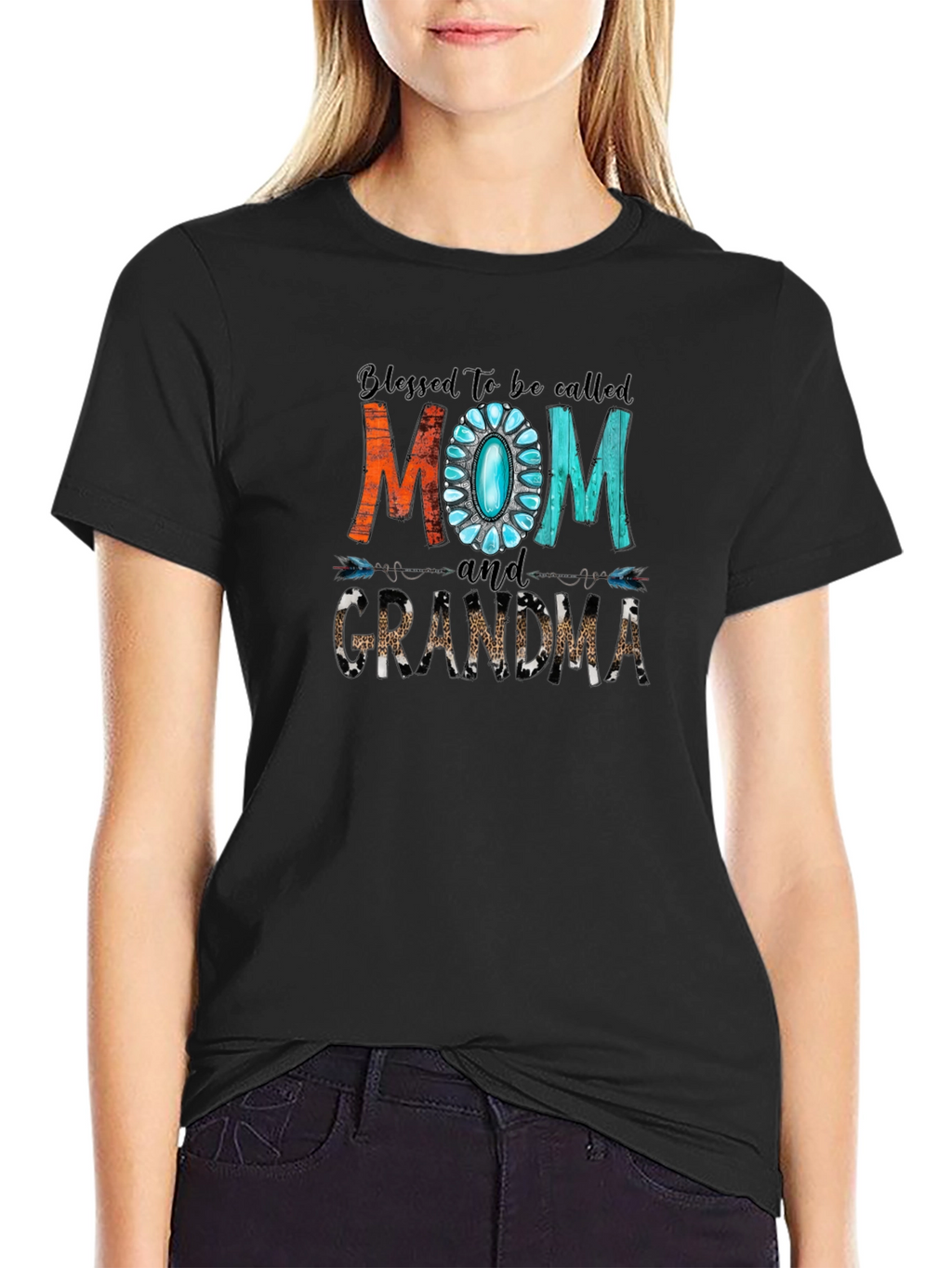 Blessed Mom & Grandma Graphic Tee