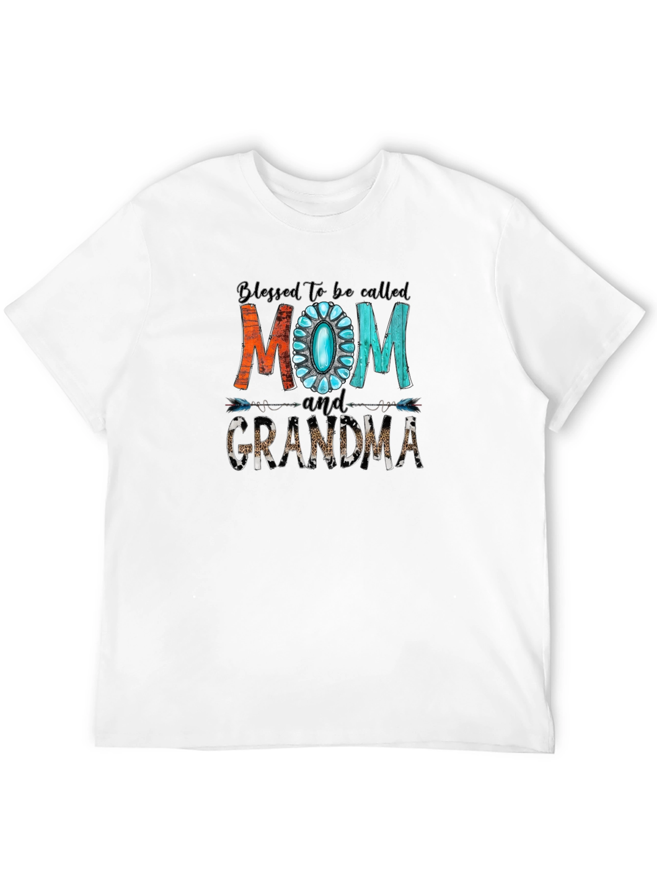 Blessed Mom & Grandma Graphic Tee