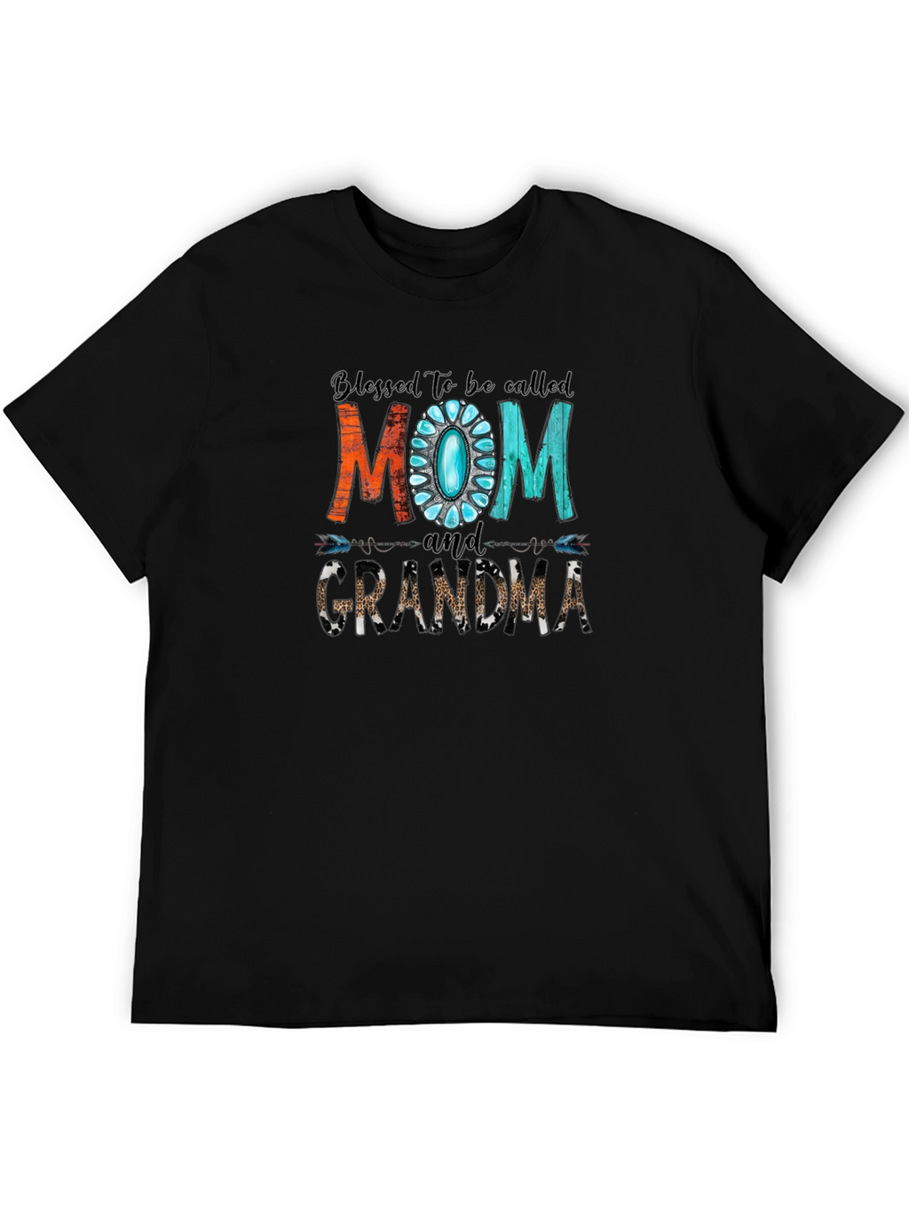 Blessed Mom & Grandma Graphic Tee