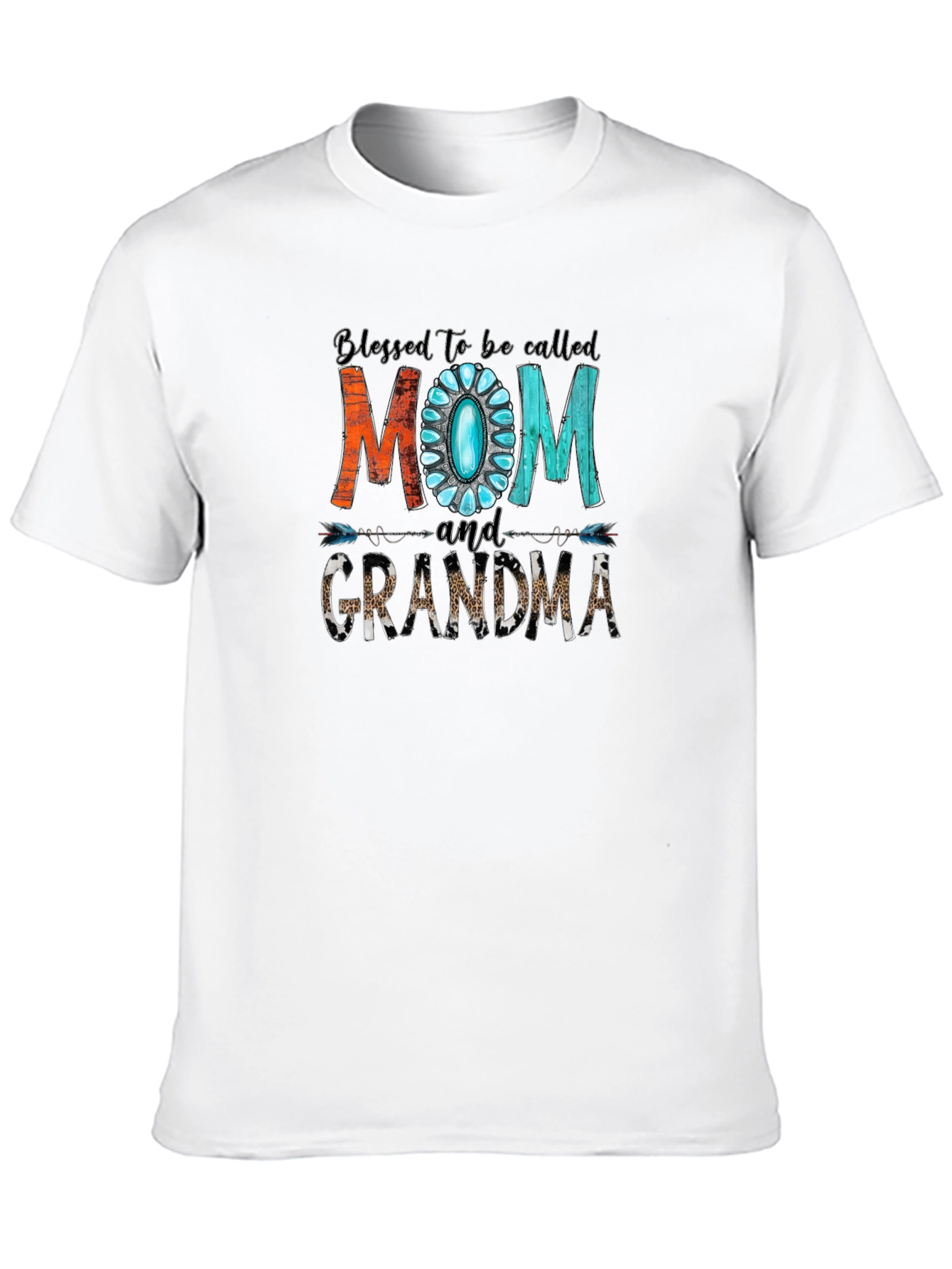 Blessed Mom & Grandma Graphic Tee