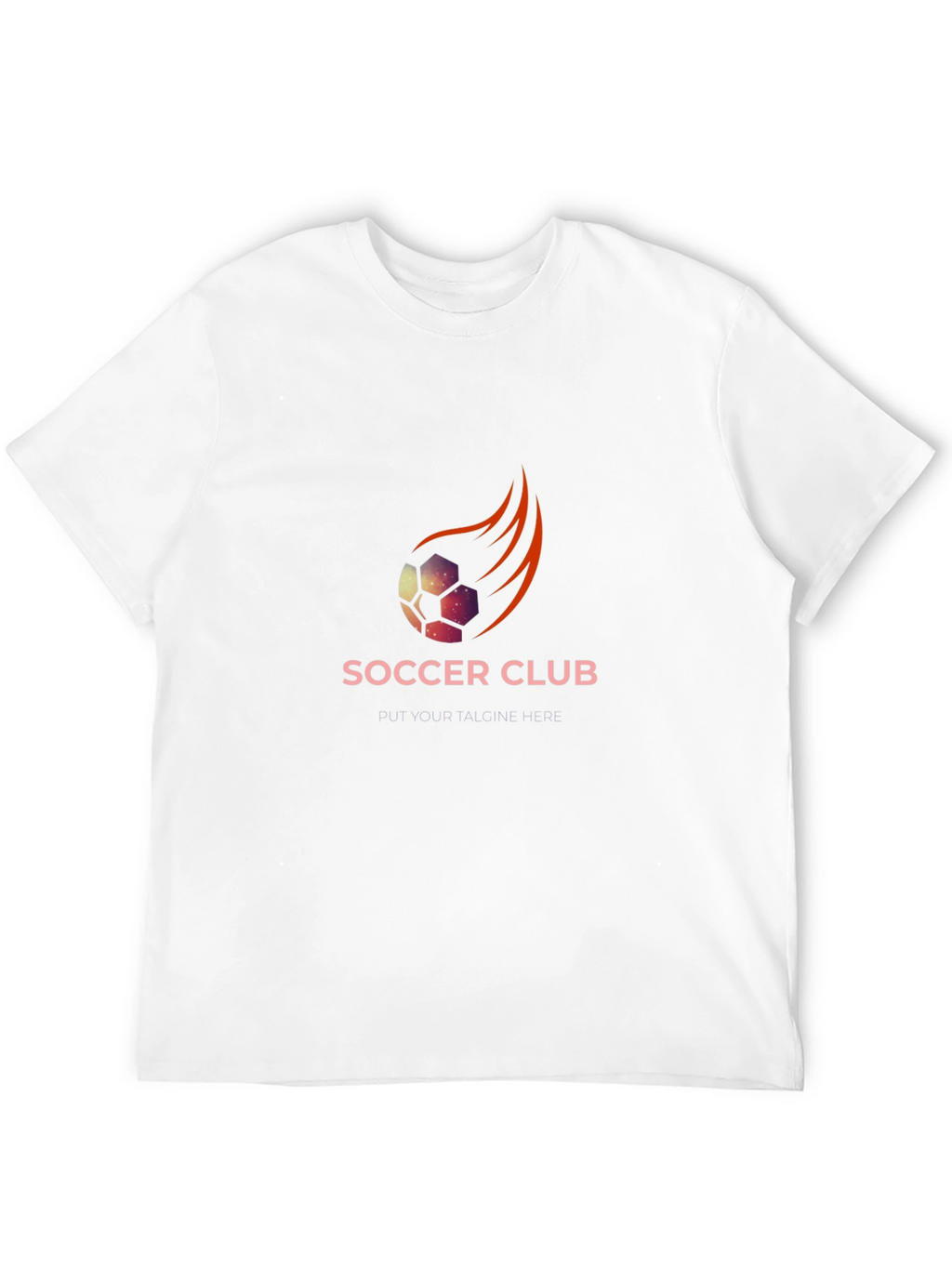 Soccer Club Graphic Tee - Black T-Shirt