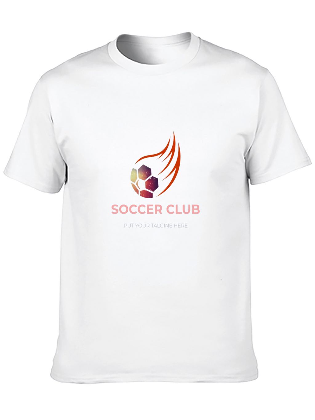 Soccer Club Graphic Tee - Black T-Shirt