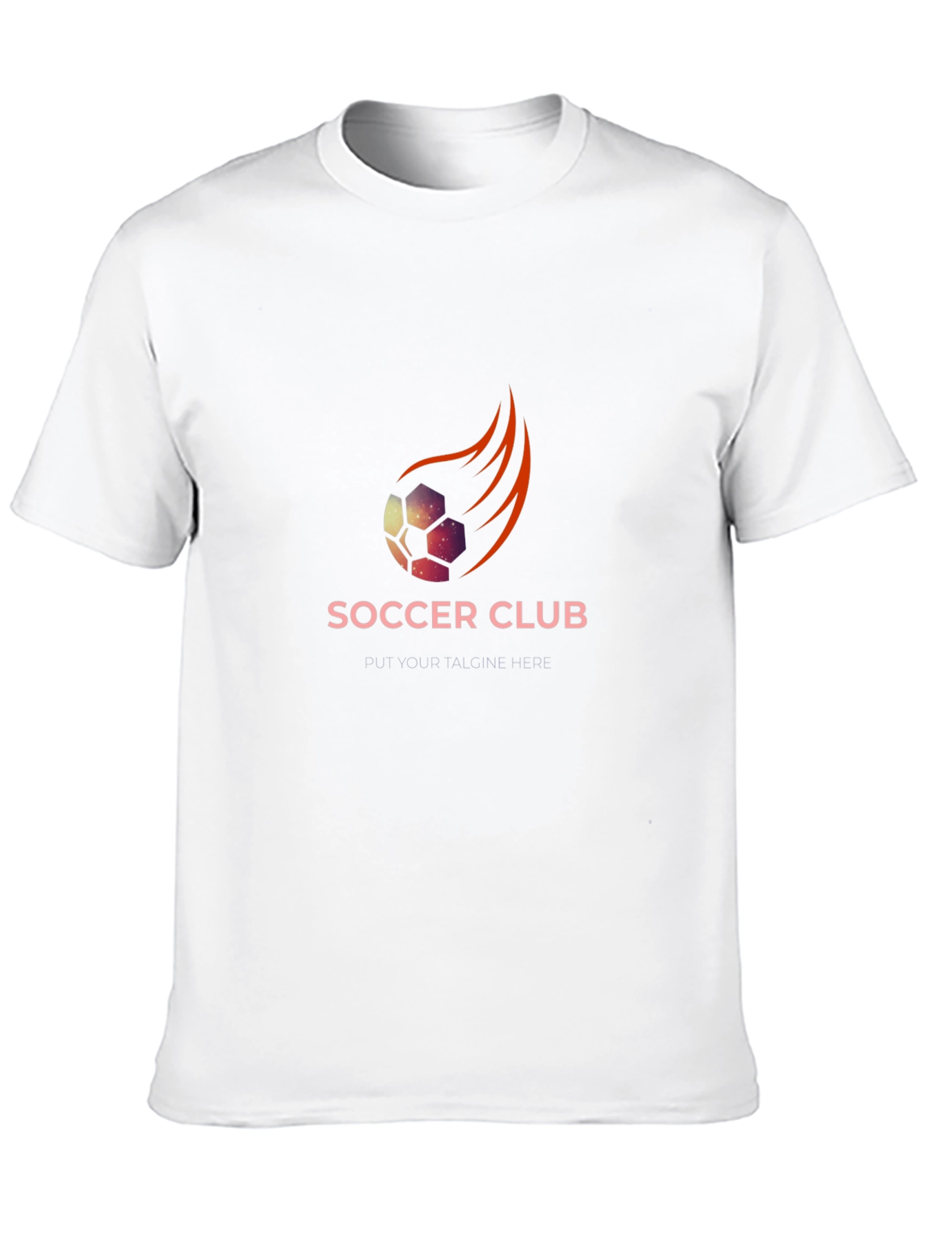 Soccer Club Graphic Tee - Black T-Shirt