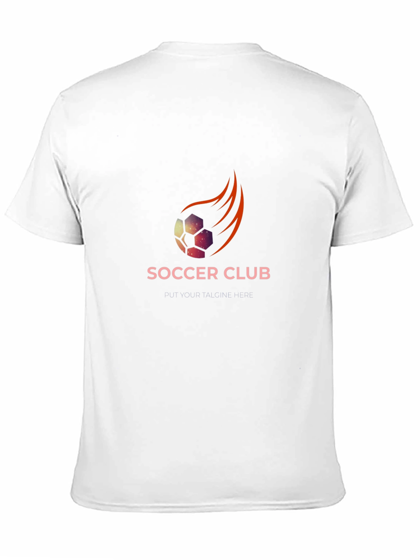Soccer Club Graphic Tee - Black T-Shirt