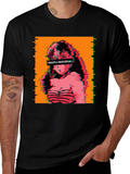 Waifu Material Anime Glitch T-Shirt