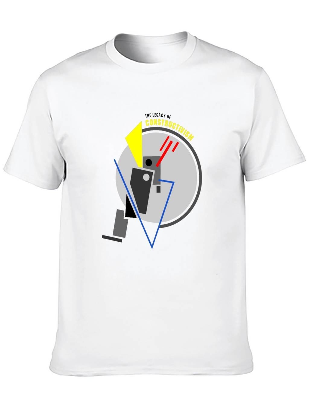 Constructivism Graphic Tee - Modern Art T-Shirt