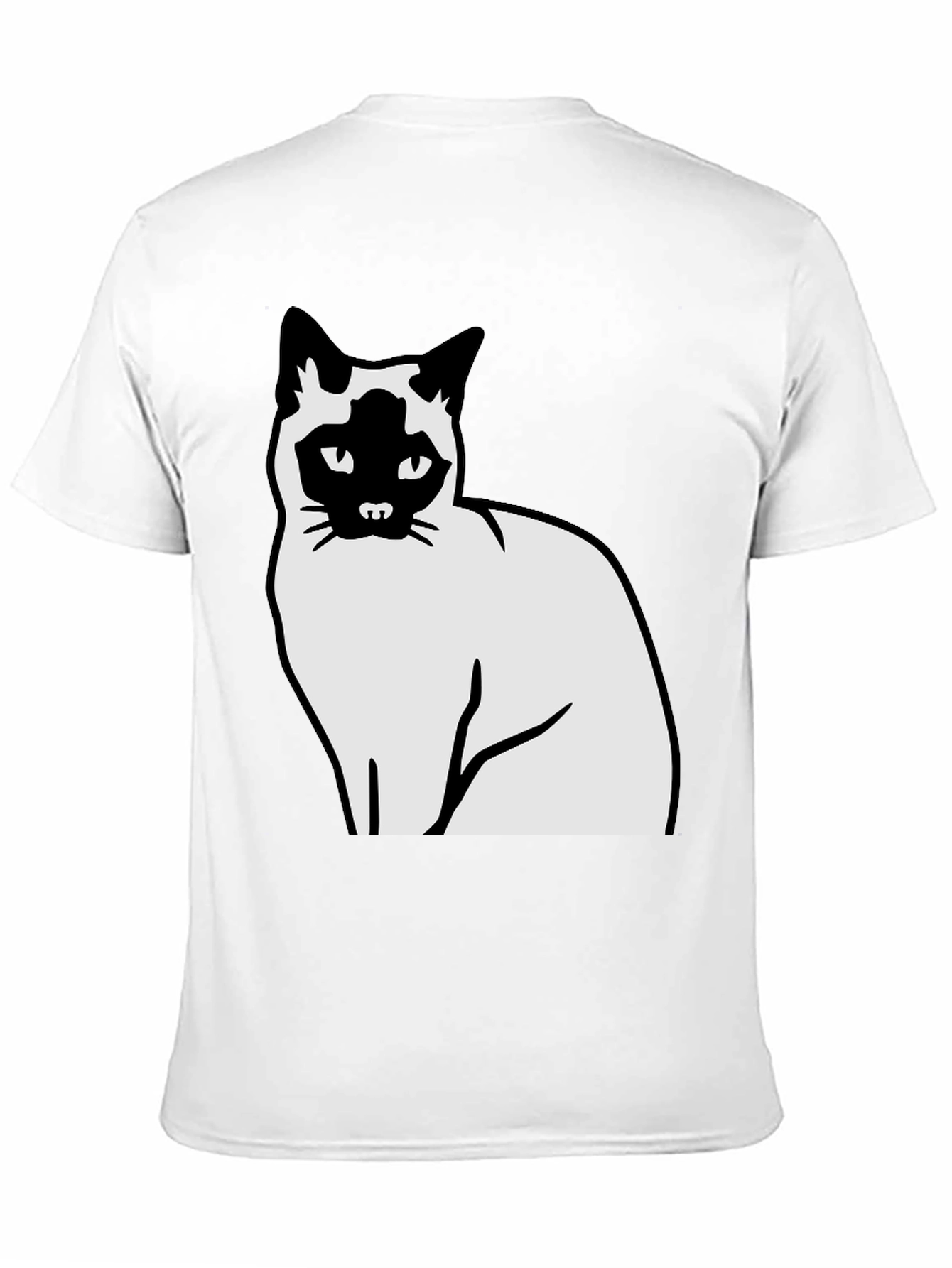 Siamese Cat Graphic T-Shirt