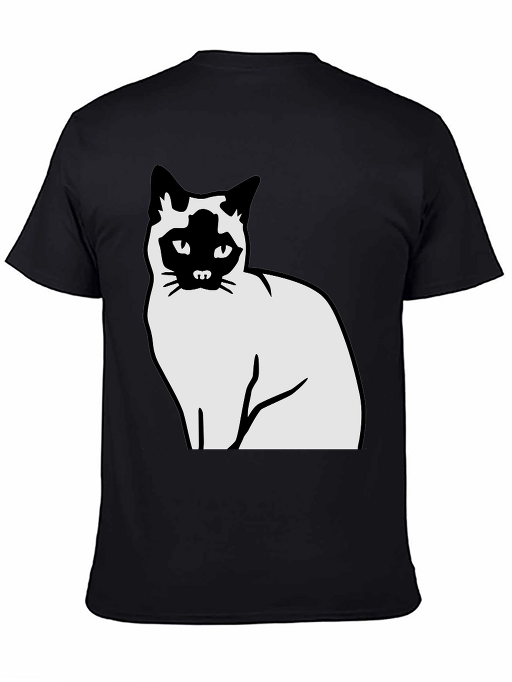Siamese Cat Graphic T-Shirt