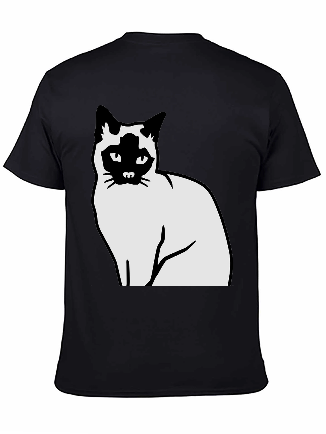 Siamese Cat Graphic T-Shirt