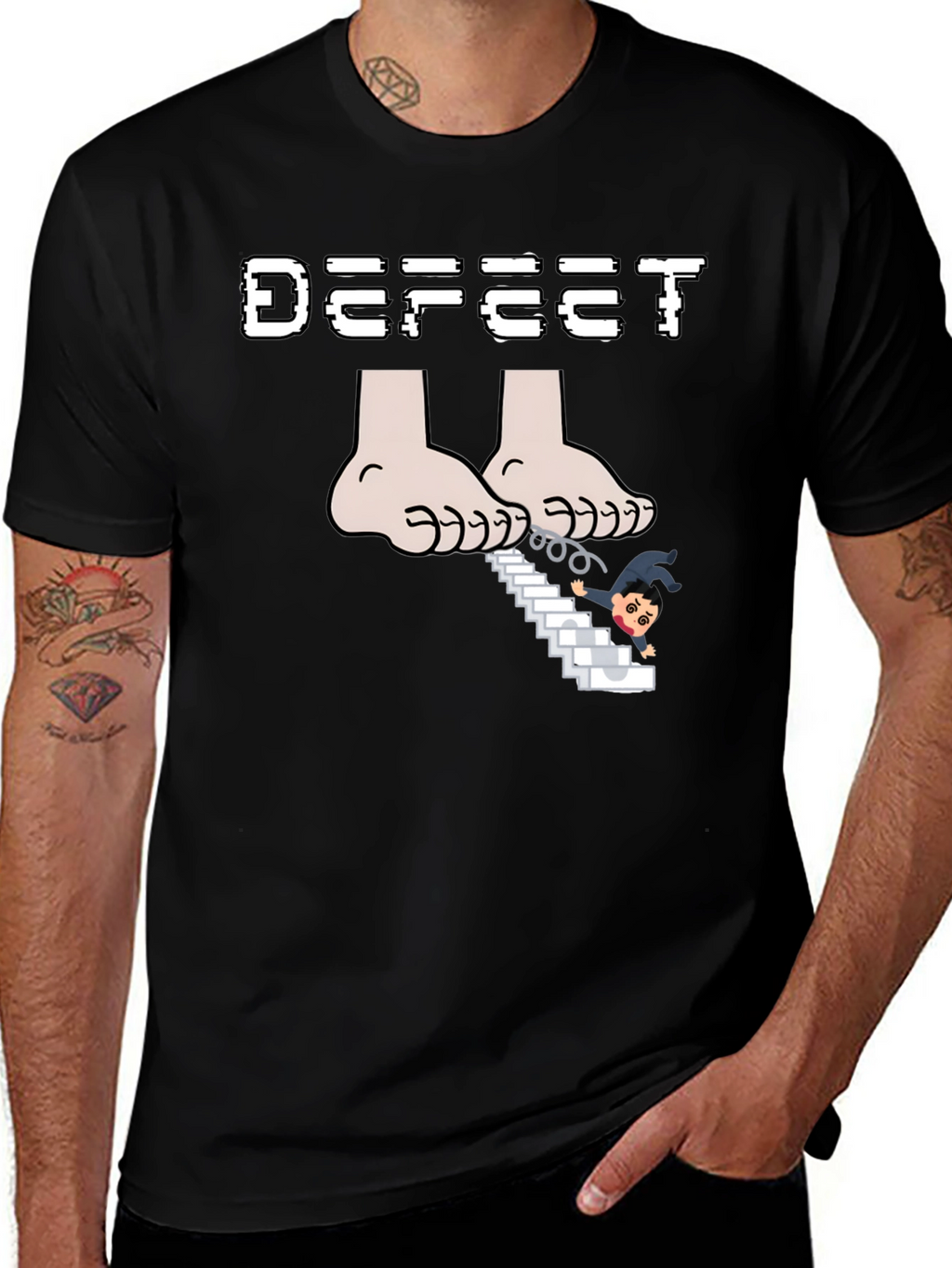 Defeet Funny Graphic T-Shirt