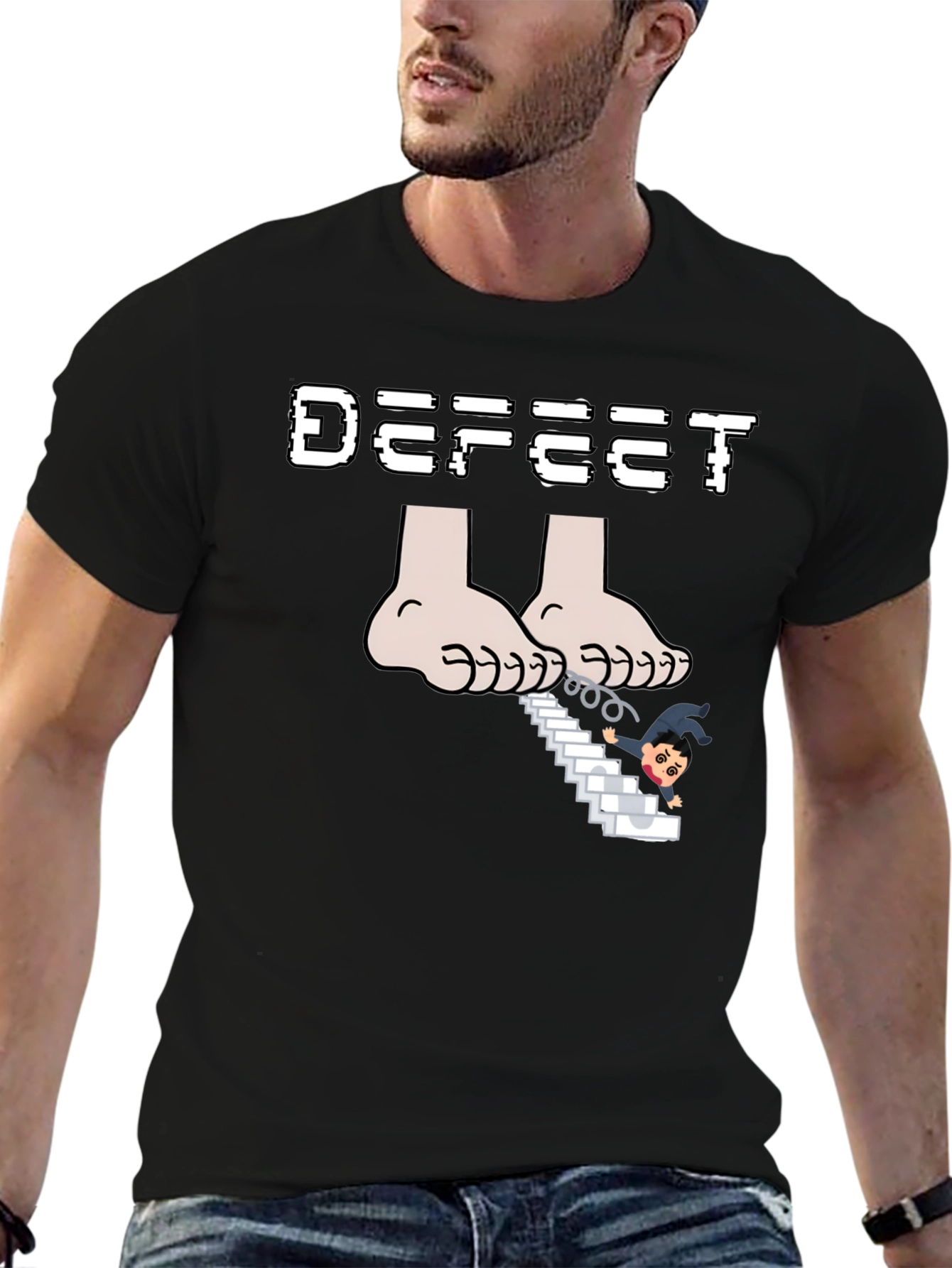 Defeet Funny Graphic T-Shirt
