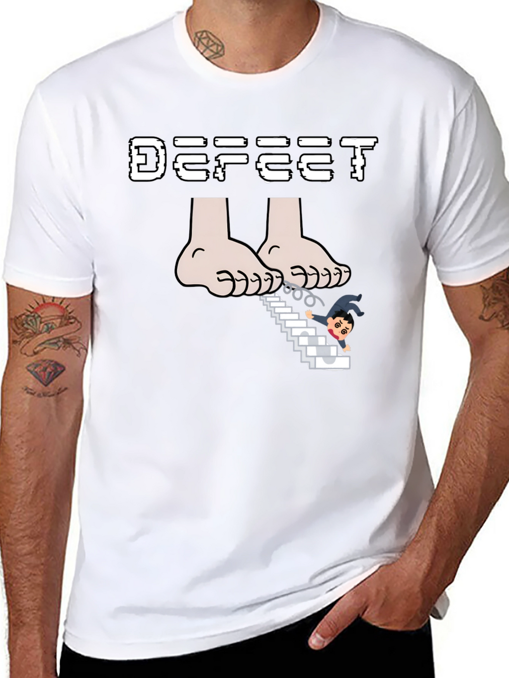 Defeet Funny Graphic T-Shirt