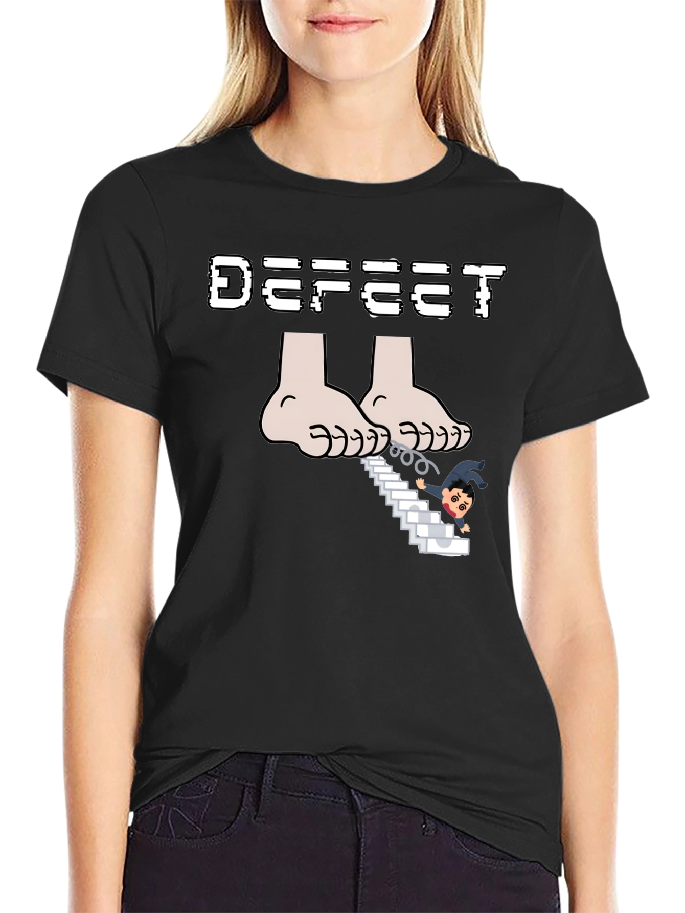 Defeet Funny Graphic T-Shirt