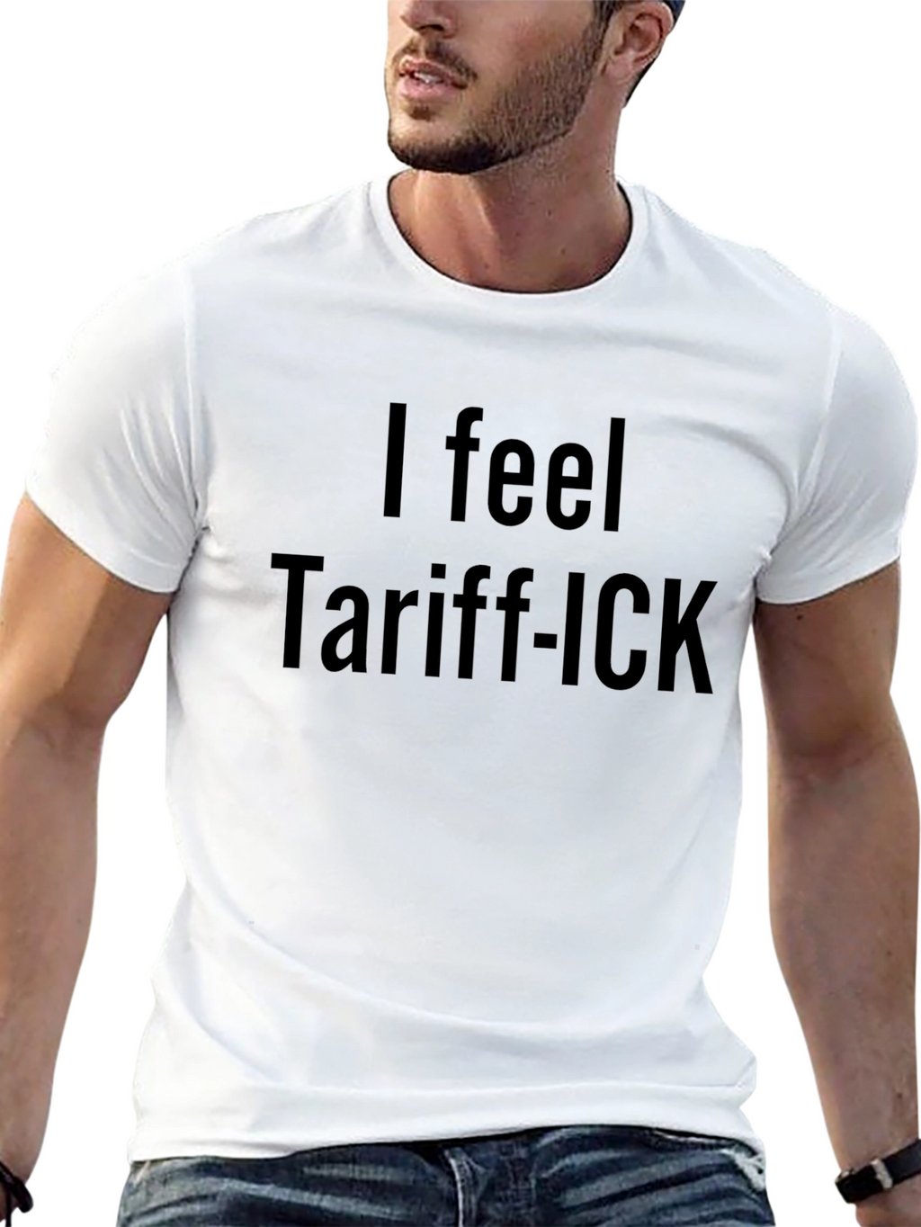 Tariff-ICK Funny Black T-Shirt