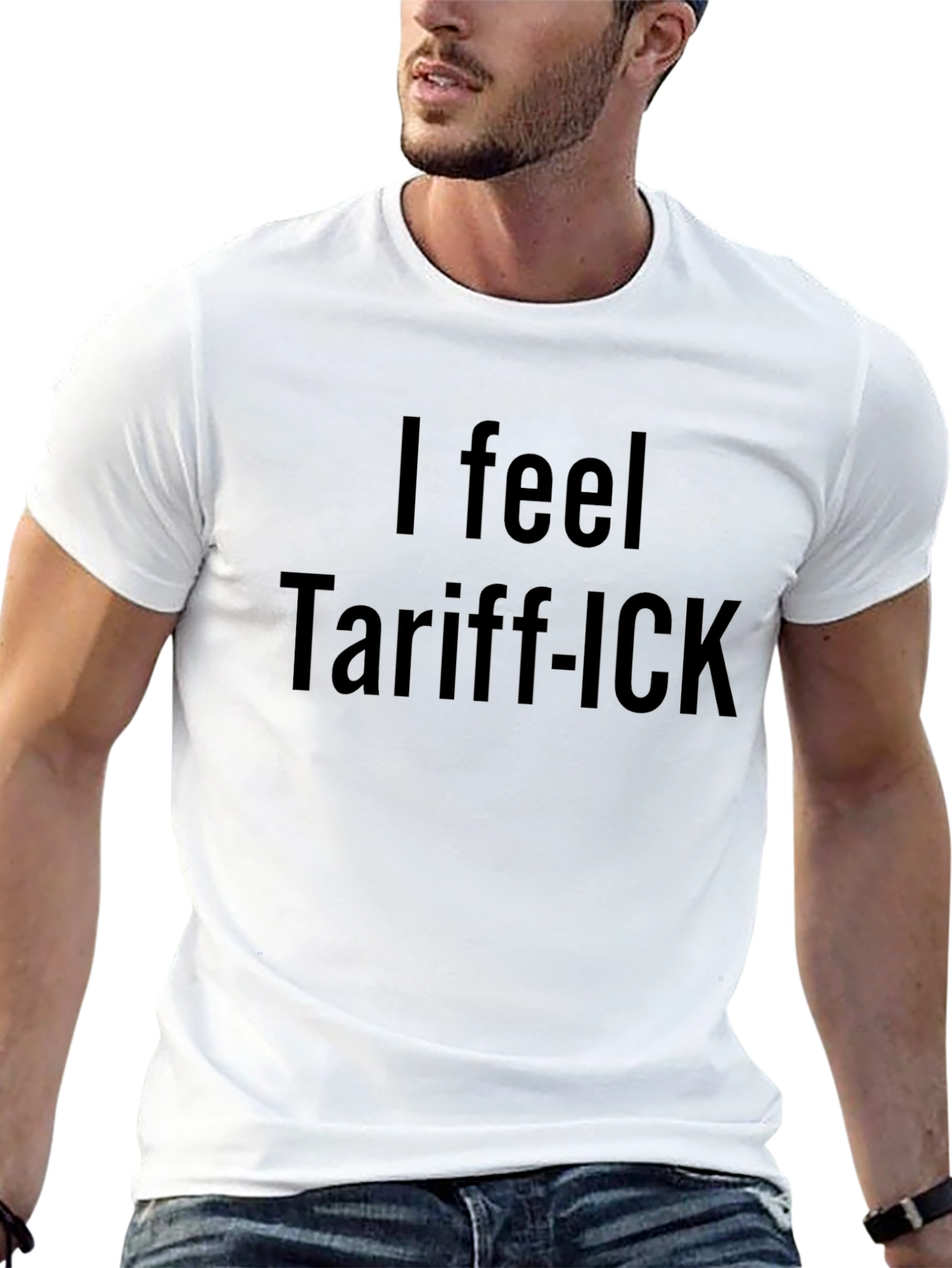 Tariff-ICK Funny Black T-Shirt