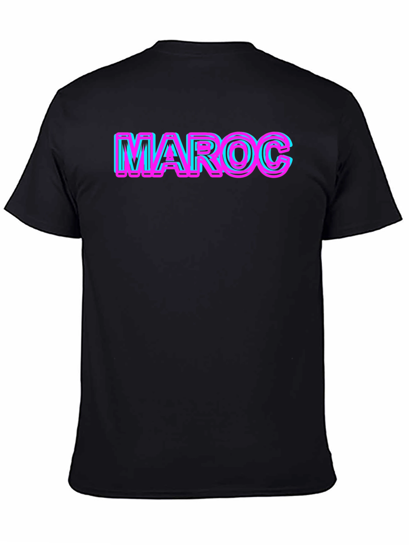 Maroc Graphic Tee - Neon Style