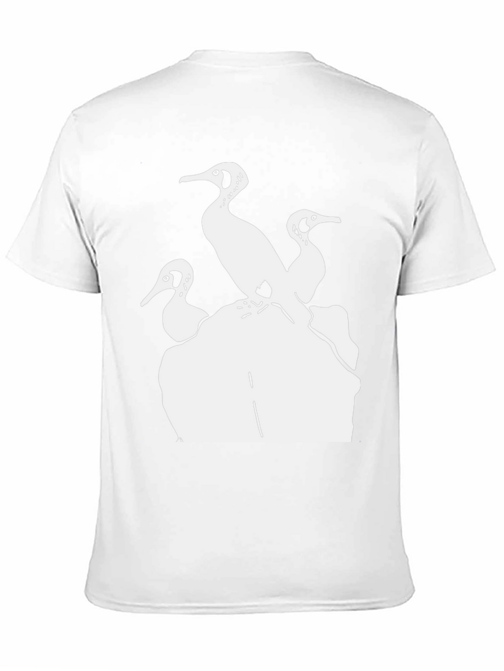 Cormorant Silhouette T-Shirt - Black
