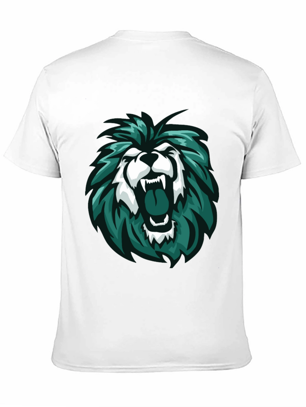 Lion Graphic Tee - Mens Black T-Shirt