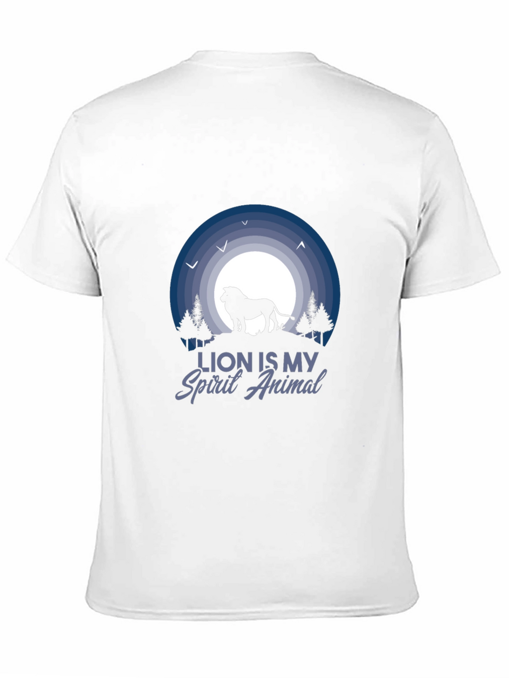 Lion Spirit Animal T-Shirt - Nature Lovers Tee