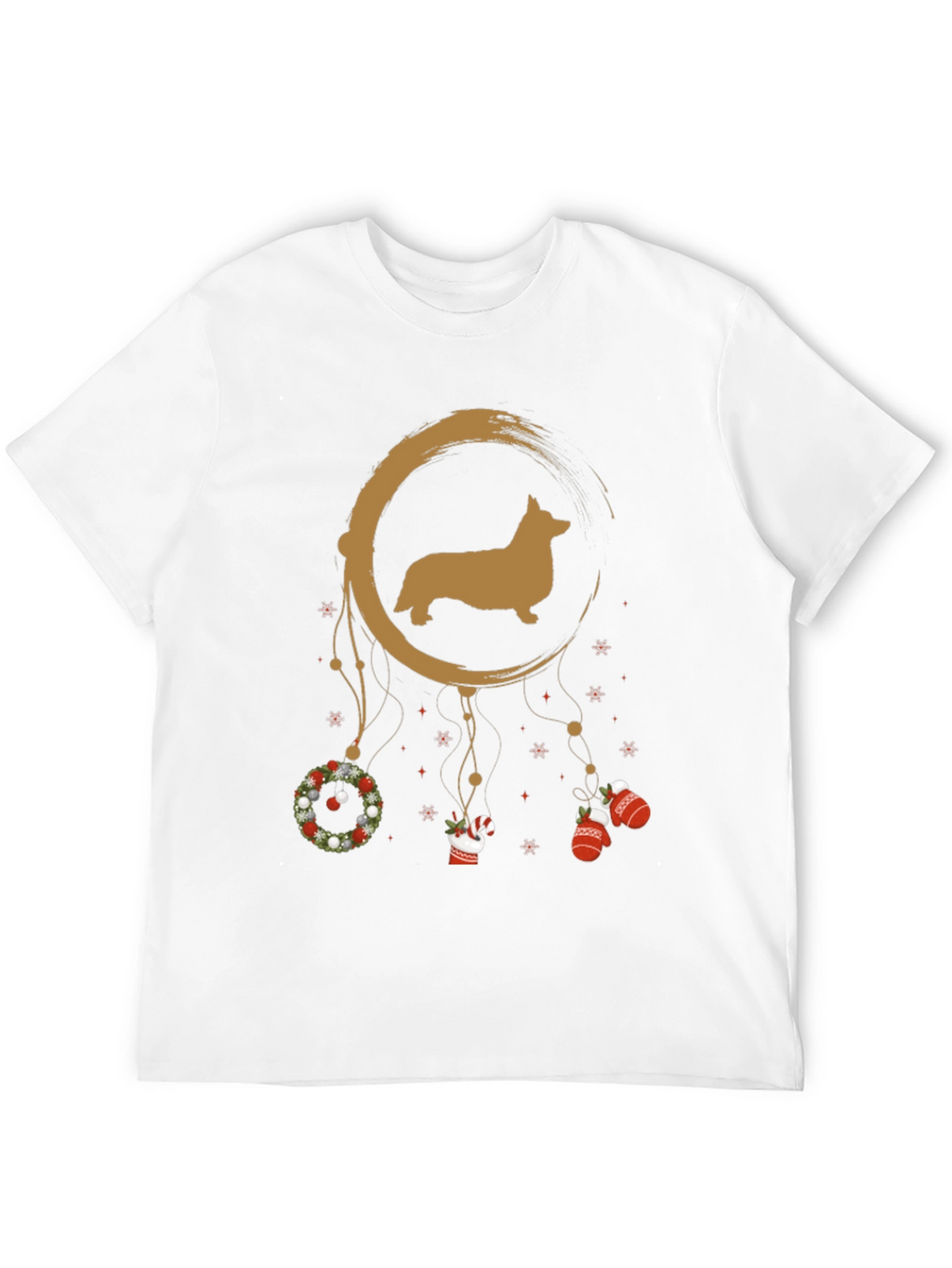 Corgi Dreamcatcher Christmas T-Shirt