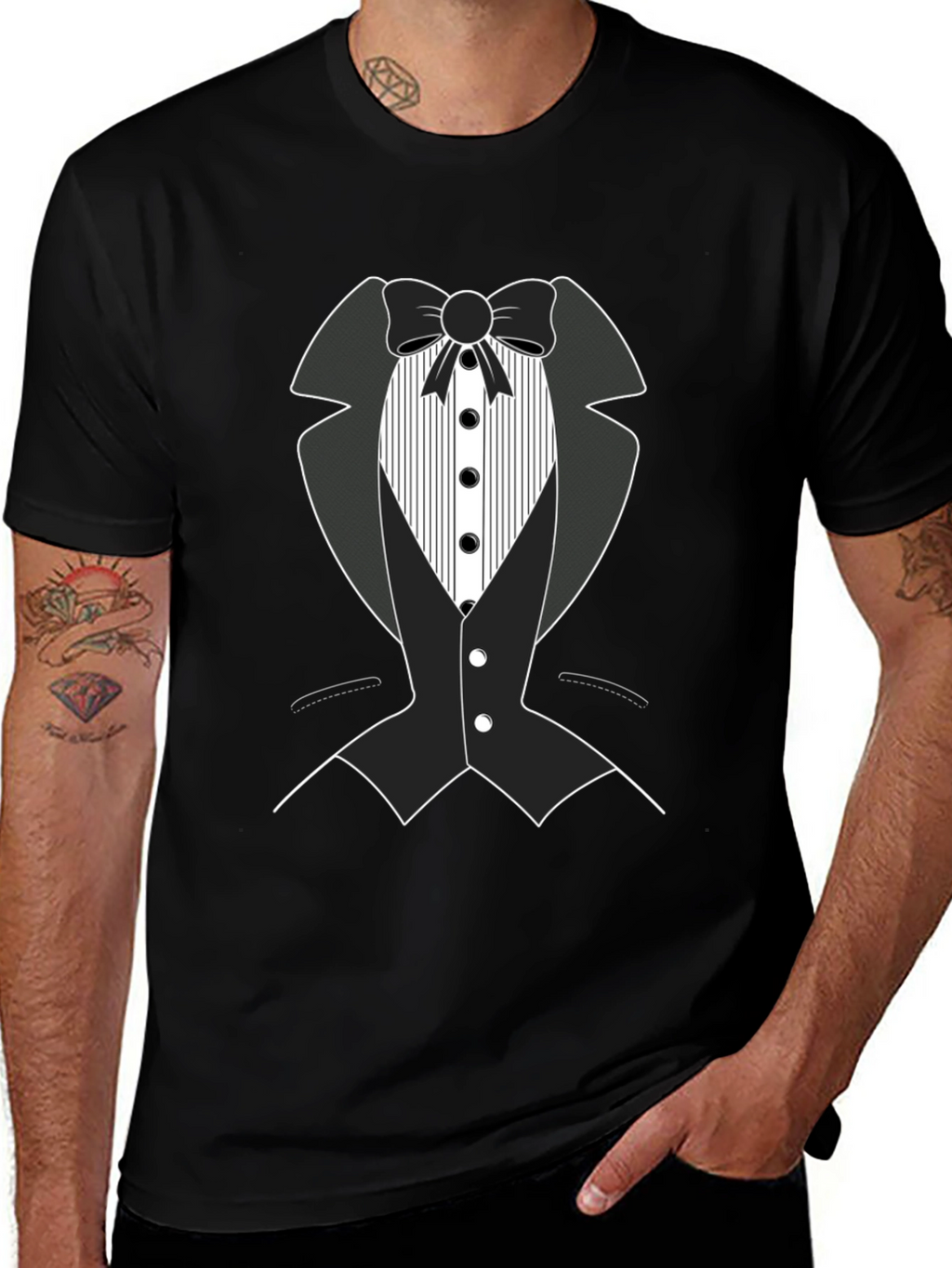 Tuxedo T-Shirt - Formal Wear Funny Tee