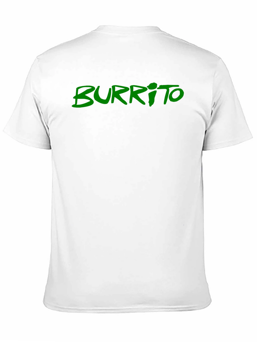 Mens Black Burrito Graphic Tee